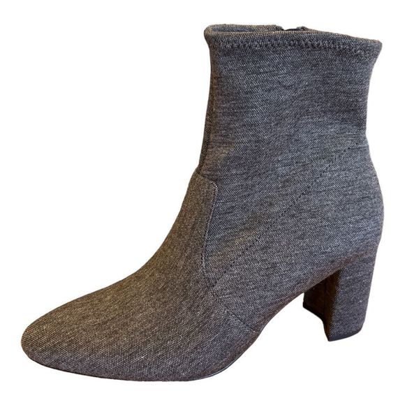 AEROSOLES Sexy Comfy Slim Slim Party NWT Gray Booties (size 6) - Picture 1 of 4